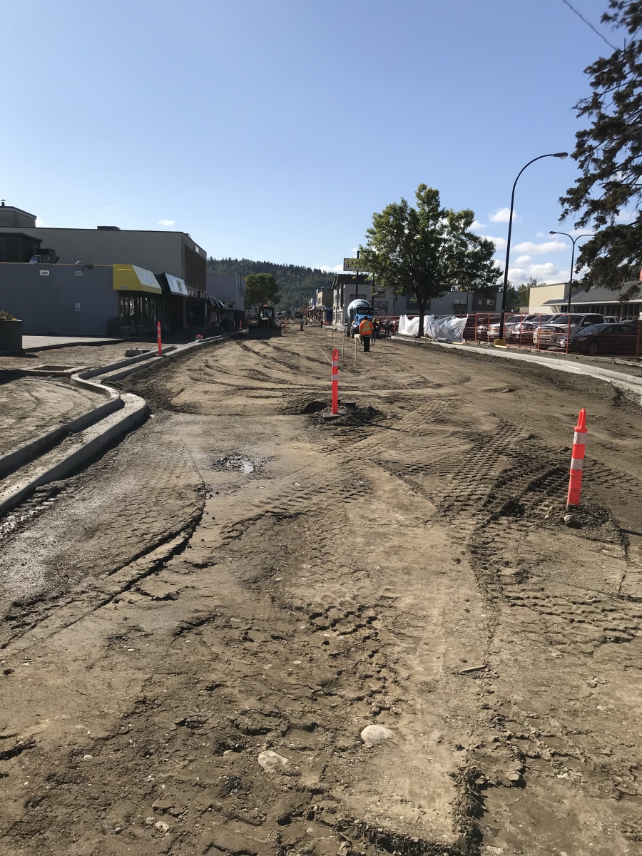 Reid Street Revitalization Update - Sep. 13, 2018 | City of Quesnel